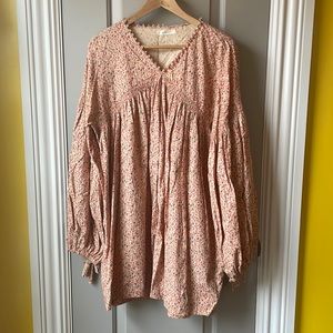 Sweet DOEN Mini Peasant Dress size L